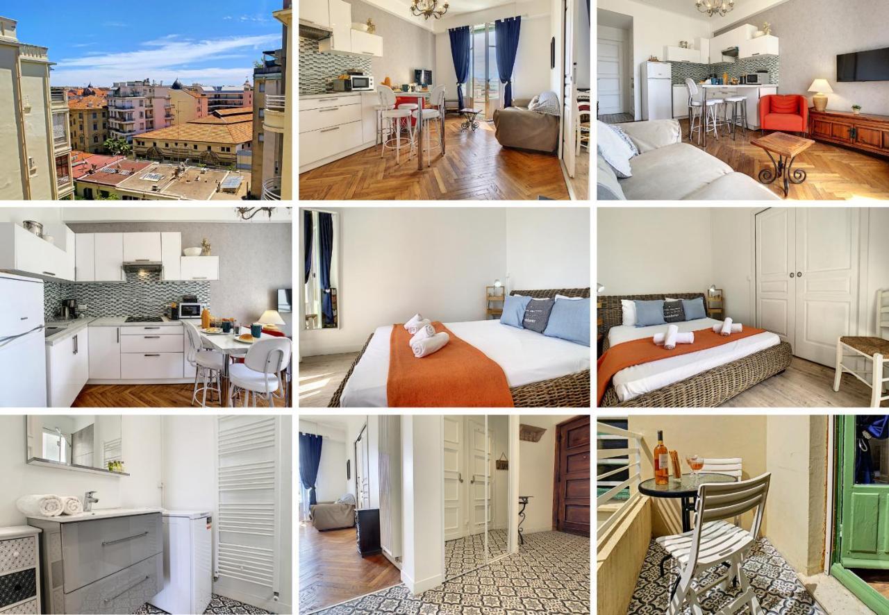 Nestor&Jeeves - Happiness Beach - Central - Close Sea - Top Floor Ница Екстериор снимка